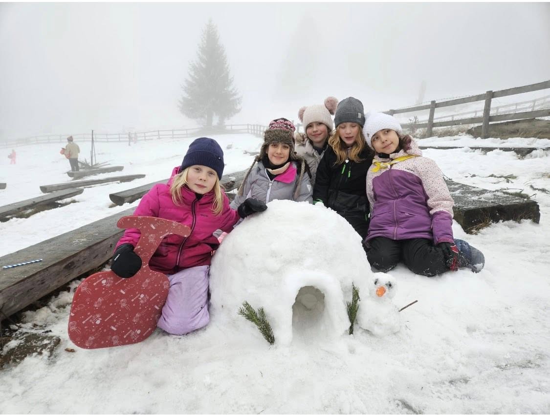 Am construit un iglu